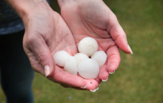 how to deal with hail damage