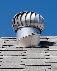 Close up photo of roofing vent